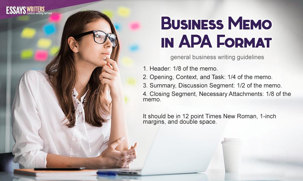 Writing Business Memo in APA Format