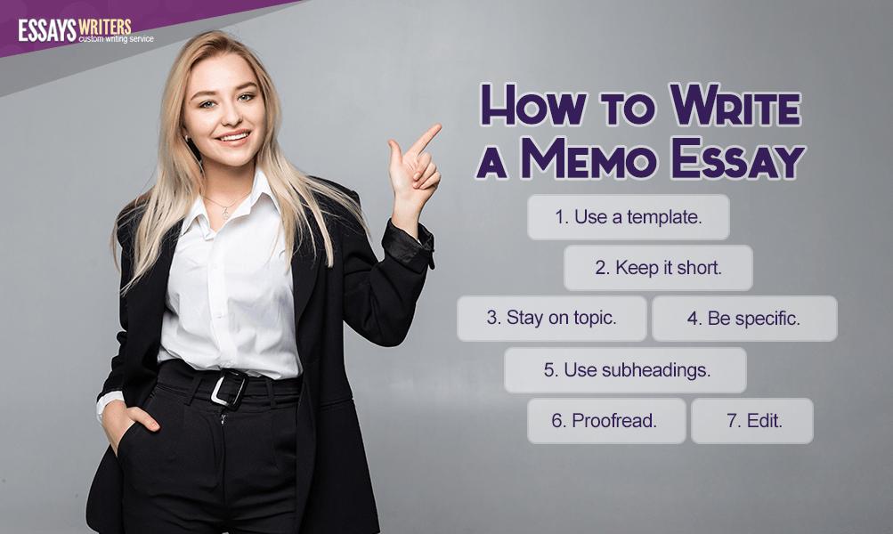 How to Write a Memo Essay