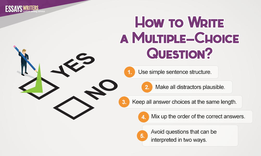 How to Write a Multiple Choice Question