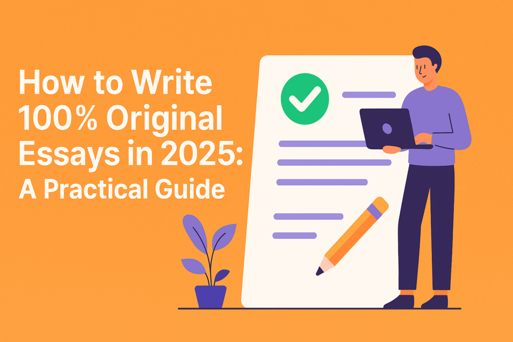 How to Write 100% Original Essays in 2025: A Practical Guide